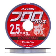 Флюорокарбон Daiwa D-Fron Fluoro Harisu #2,5 0,260мм 50м (clear)