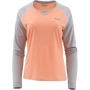 Лонгслив Simms Women's Solarflex Crewneck L Sorbet/Sterling