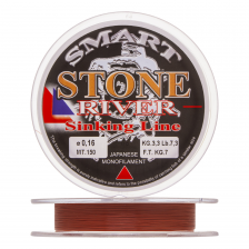 Леска монофильная Smart Stone River 0,16мм 150м (dark red)