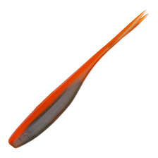 Приманка силиконовая Daiwa Rapids Tail 4,6" #Umekyo Orange