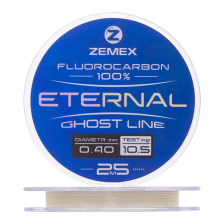 Флюорокарбон Zemex Eternal 100% Fluorocarbon 0,40мм 25м (clear)