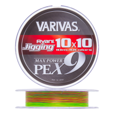 Шнур плетеный Varivas Avani Jigging 10×10 Max Power PE X9 #1,0 0,165мм 200м (multicolor)