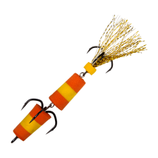 Мандула XXL Fish Флажок Модель № 17 Спортивная #Оранжево-Жёлтая
