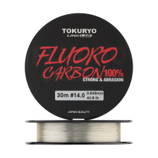 Флюорокарбон Tokuryo Fluorocarbon #14 0,645мм 30м (clear)