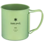 Кружка Snow Peak Ti-Single Cup 450 Green