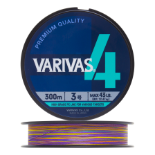 Шнур плетеный Varivas X4 Marking #3,0 0,285мм 300м (multicolor)