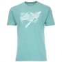 Футболка Simms Grim Reeler T-Shirt XL Oil Blue Heather