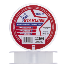 Леска монофильная IAM Starline 0,261мм 100м (transparent)