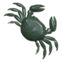 Приманка силиконовая Marukyu Crab Large #Green 7203