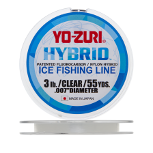 Леска монофильная Yo-Zuri Hybrid Ice 0,170мм 50м (clear)