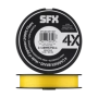 Шнур плетеный Sufix SFX 4X #0,6 0,128мм 135м (yellow)
