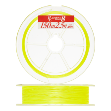 Шнур плетеный Yamatoyo Super PE Strong Braided X8 #2,5 0,260мм 150м (flash lemon)