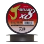 Шнур плетеный Daiwa J-Braid Grand X8 #1,2 0,16мм 135м (gray-light)