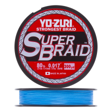 Шнур плетеный Yo-Zuri PE Superbraid 0,43мм 270м (blue)