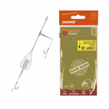 Оснастка карповая Orange #19 Method Feeder Leadcore 30гр для бойла