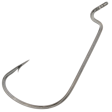 Крючок офсетный Metsui Wide Range Worm Black Nickel #2 (6шт)