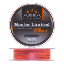 Шнур плетеный Varivas Area Super Trout Master Limited Super Premium PE X4 #0,2 0,074мм 75м (orange)