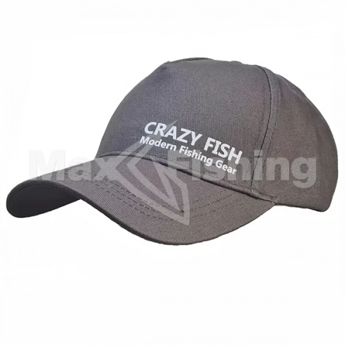 Кепка Crazy Fish Modern grey
