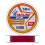 Леска монофильная IAM Starline 0,080мм 50м (red)