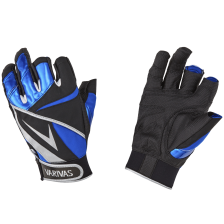 Перчатки Varivas Stretch Fit Glove 3 VAG-22 LL Blue