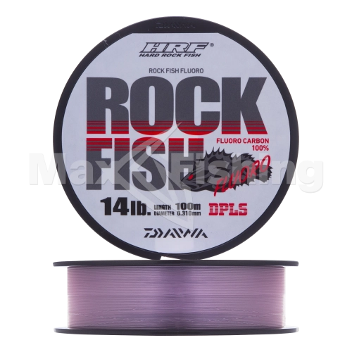 Флюорокарбон Daiwa HRF Rockfish Fluoro #3,5 0,310мм 100м (stealth pink)