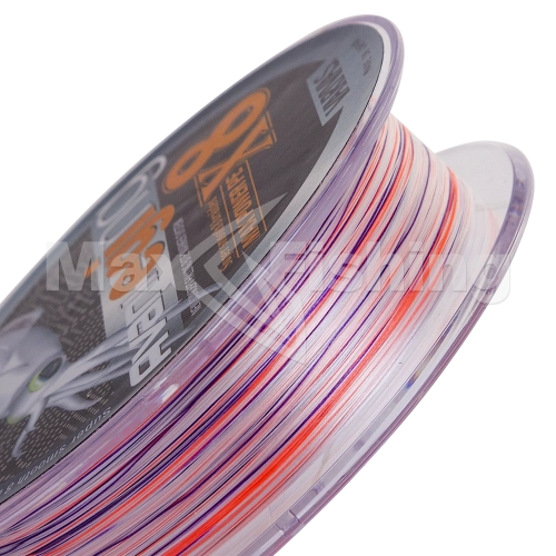 Шнур плетеный Varivas Avani Eging Max Power PE X8 #0,6 0,128мм 150м (multicolor) - 2 рис.