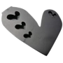 Кусачки для лески Office Eucalyptus Heart Cutter Black