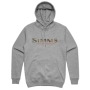 Толстовка Simms Logo Hoody 2XL Grey Heather