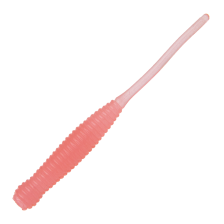 Приманка силиконовая Higashi Deep worm 1,5" #Luminous Pink