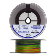 Шнур плетеный Daiwa UVF PE Saltiga DuraSensor X8 +Si2 #6,0 0,405мм 400м (multicolor)