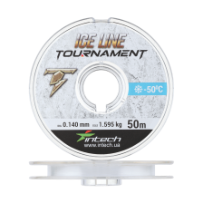 Леска монофильная Intech Tournament Ice line 0,140мм 50м (clear)