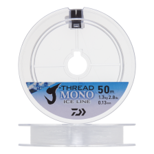 Леска монофильная Daiwa J-Thread Mono Ice Line 0,13мм 50м (clear)
