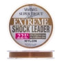 Леска монофильная Varivas Super Trout Advance Extreme Shock Leader #6,0 0,405мм 30м (brown)