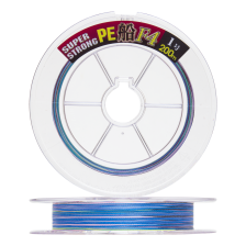Шнур плетеный Toray Super Strong PE Fune F4 #1 200м (multicolor)