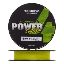 Шнур плетеный Tokuryo Power Game X4 #1,5 0,209мм 150м (yellow)