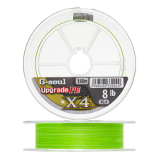 Шнур плетеный YGK G-Soul Upgrade PE X4 #0,4 0,104мм 150м (green)