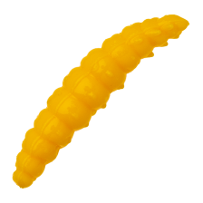 Приманка силиконовая Libra Lures Larva 35мм Cheese #008 Dark Yellow