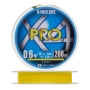 Шнур плетеный Duel Hardcore PE X4 Pro #0,6 0,13мм 200м (yellow)