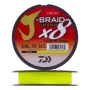 Шнур плетеный Daiwa J-Braid Grand X8 #4,0 0,28мм 135м (yellow)