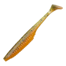 Приманка силиконовая DUO Realis Versa Shad 4" #F083 Watermelon Orange Gold