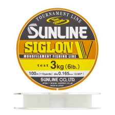 Леска монофильная Sunline Siglon V #1,5 0,165мм 100м (clear)