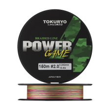 Шнур плетеный Tokuryo Power Game X4 #2 0,242мм 150м (5color)