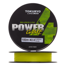 Шнур плетеный Tokuryo Power Game X4 #2 0,242мм 150м (yellow)