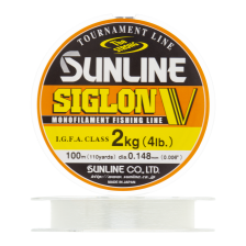 Леска монофильная Sunline Siglon V #0,8 0,148мм 100м (clear)