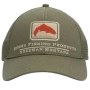 Кепка Simms Trout Icon Trucker Cap Riffle Green
