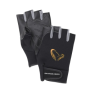 Перчатки Savage Gear Neoprene Half Finger M black