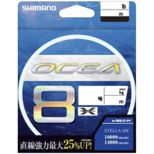 Шнур плетеный Shimano Ocea 8 PE #2,0 0,235мм 300м (5color)