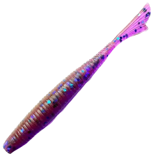 Приманка силиконовая Attack Fish Tail UL 2" #RS-038 Pink Lox Blue Flk