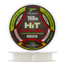 Леска монофильная Intech Hit Nylon 0,334мм 150м (clear)