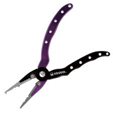 Рыболовные плоскогубцы Kahara 6,5" Heavy-duty Aluminum Pliers Black/Purple